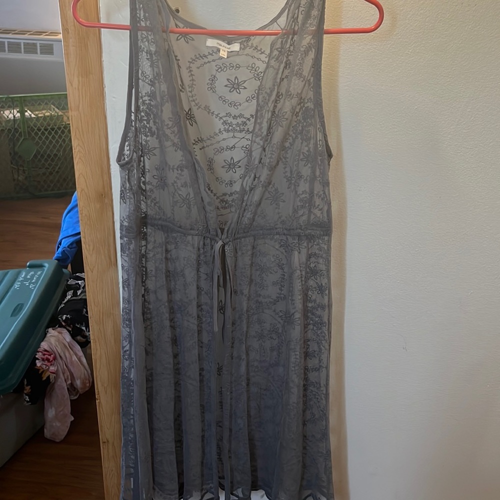Womens Accent vest/coverup